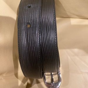 LOUIS VUITTON LEATHER BELT - EPI LEATHER